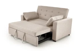 PAULINIO sofa rozkładana, beżowy (2p=1szt)1 sztuka