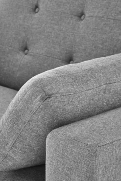 PAULINIO sofa rozkładana, popielaty (2p=1szt)1 sztuka