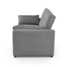 PAULINIO sofa rozkładana, popielaty (2p=1szt)1 sztuka