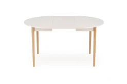 PIVOT stół rozkładany 102-142x102x75 cm, blat - kaszmir, nogi - naturalny (1p=1szt)1 sztuka