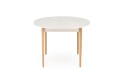 PIVOT stół rozkładany 102-142x102x75 cm, blat - kaszmir, nogi - naturalny (1p=1szt)1 sztuka