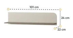 Półka na ścianę Lenart Harmony HR-05