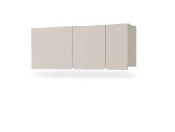Półka wisząca z szafką 120 cm Luca LC12 beż piaskowy