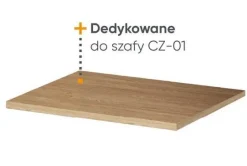 Półki do szafy  Lenart Cozy CZ-08 dąb olejowany