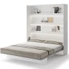 PÓŁKOTAPCZAN PIONOWY BIAŁY BC-13 BED CONCEPT Lenart