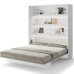PÓŁKOTAPCZAN PIONOWY BIAŁY BC-13 BED CONCEPT Lenart
