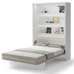 PÓŁKOTAPCZAN PIONOWY BIAŁY BC-01 BED CONCEPT Lenart