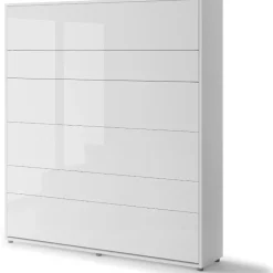 PÓŁKOTAPCZAN PIONOWY BIAŁY POŁYSK BC-13 BED CONCEPT Lenart