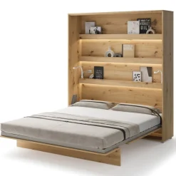 PÓŁKOTAPCZAN PIONOWY DĄB ARTISAN BC-13 BED CONCEPT Lenart