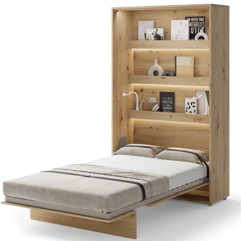 PÓŁKOTAPCZAN PIONOWY DĄB ARTISAN BC-02 BED CONCEPT Lenart