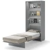 PÓŁKOTAPCZAN PIONOWY SZARY BC-03 BED CONCEPT Lenart