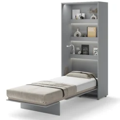 PÓŁKOTAPCZAN PIONOWY SZARY BC-03 BED CONCEPT Lenart