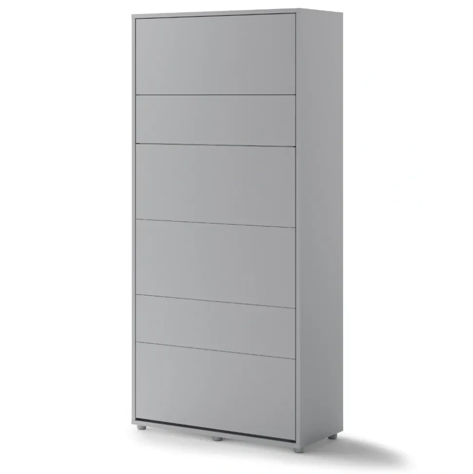 PÓŁKOTAPCZAN PIONOWY SZARY BC-03 BED CONCEPT Lenart