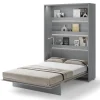 PÓŁKOTAPCZAN PIONOWY SZARY BC-01 BED CONCEPT Lenart