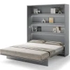 PÓŁKOTAPCZAN PIONOWY SZARY BC-13 BED CONCEPT Lenart