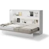 PÓŁKOTAPCZAN POZIOMY BIAŁY BC-05 BED CONCEPT Lenart