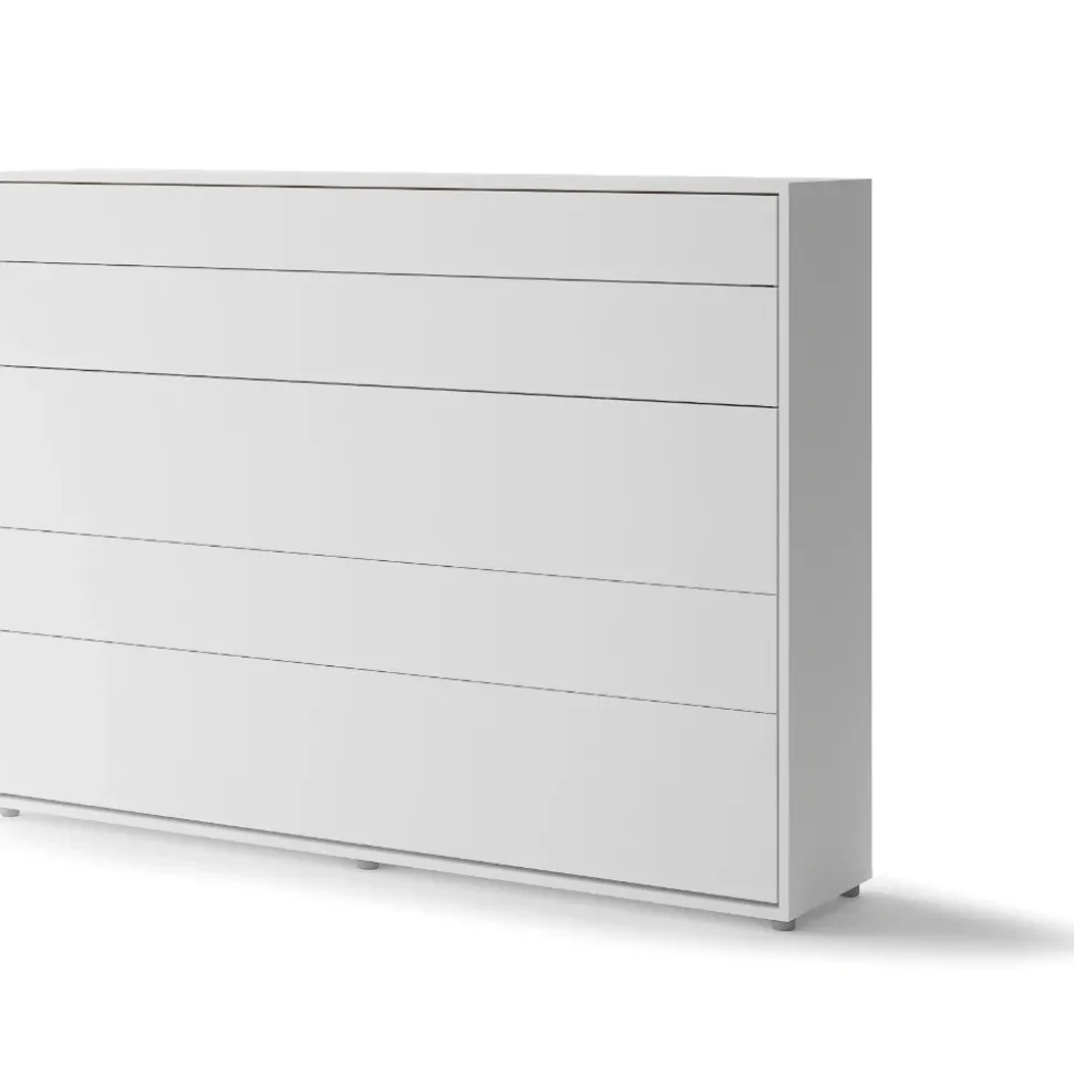 PÓŁKOTAPCZAN POZIOMY BIAŁY BC-04 BED CONCEPT Lenart