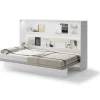 PÓŁKOTAPCZAN POZIOMY BIAŁY POŁYSK BC-05 BED CONCEPT Lenart