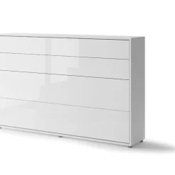 PÓŁKOTAPCZAN POZIOMY BIAŁY POŁYSK BC-05 BED CONCEPT Lenart