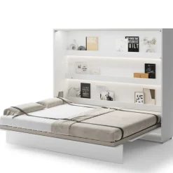 PÓŁKOTAPCZAN POZIOMY BIAŁY POŁYSK BC-14 BED CONCEPT Lenart