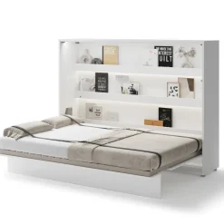 PÓŁKOTAPCZAN POZIOMY BIAŁY POŁYSK BC-04 BED CONCEPT Lenart