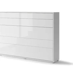 PÓŁKOTAPCZAN POZIOMY BIAŁY POŁYSK BC-04 BED CONCEPT Lenart