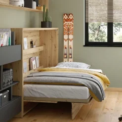 PÓŁKOTAPCZAN POZIOMY SZARY BC-14 BED CONCEPT Lenart