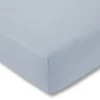 Prześcieradło bawełniane 160x200cm o splocie jerseyowym w kolorze niebieskim