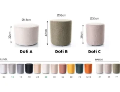Puf Doti C Velvet