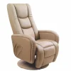 PULSAR recliner z funkcją masażu beżowy1 sztuka