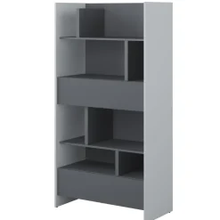REGAŁ BC-28 DO PÓŁKOTAPCZANU GRAFITOWY / SZARY 92x178 BED CONCEPT Lenart