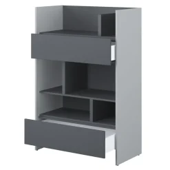 REGAŁ BC-26 DO PÓŁKOTAPCZANU GRAFITOWY / SZARY 92x138 BED CONCEPT Lenart