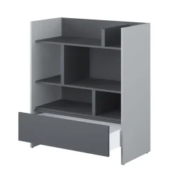REGAŁ BC-25 DO PÓŁKOTAPCZANU GRAFITOWY / SZARY 92x108 BED CONCEPT Lenart