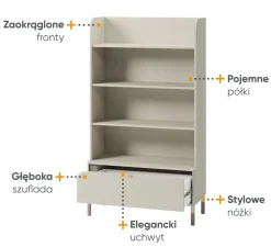 Regał młodzieżowyi Lenart Harmony HR-02