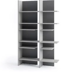 Regał otwarty z oświetleniem LED Lenart Fitt FL-01L
