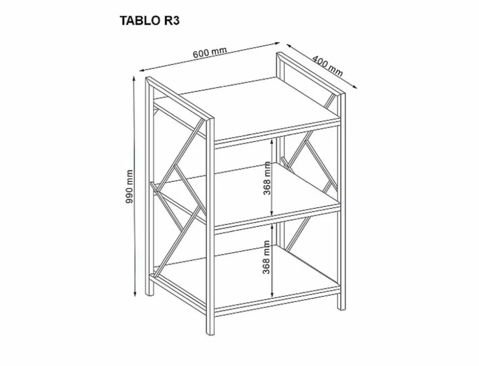 Regał Tablo R3