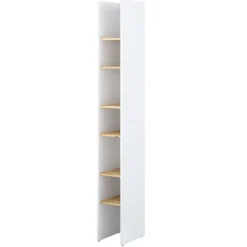REGAŁ Z PÓŁKAMI BC-24 DO PÓŁKOTAPCZANU DĄB ARTISAN / BIAŁY 27x218 BED CONCEPT Lenart