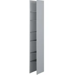 REGAŁ Z PÓŁKAMI BC-24 DO PÓŁKOTAPCZANU GRAFITOWY / SZARY 27x218 BED CONCEPT Lenart