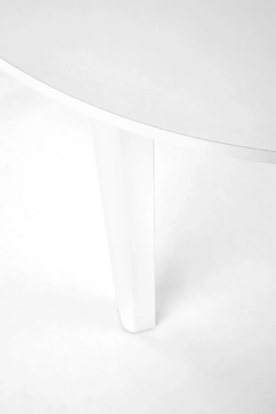 RINGO stół kolor blat - biały, nogi - biały (102-142x102x76 cm) (2p=1szt)1 sztuka