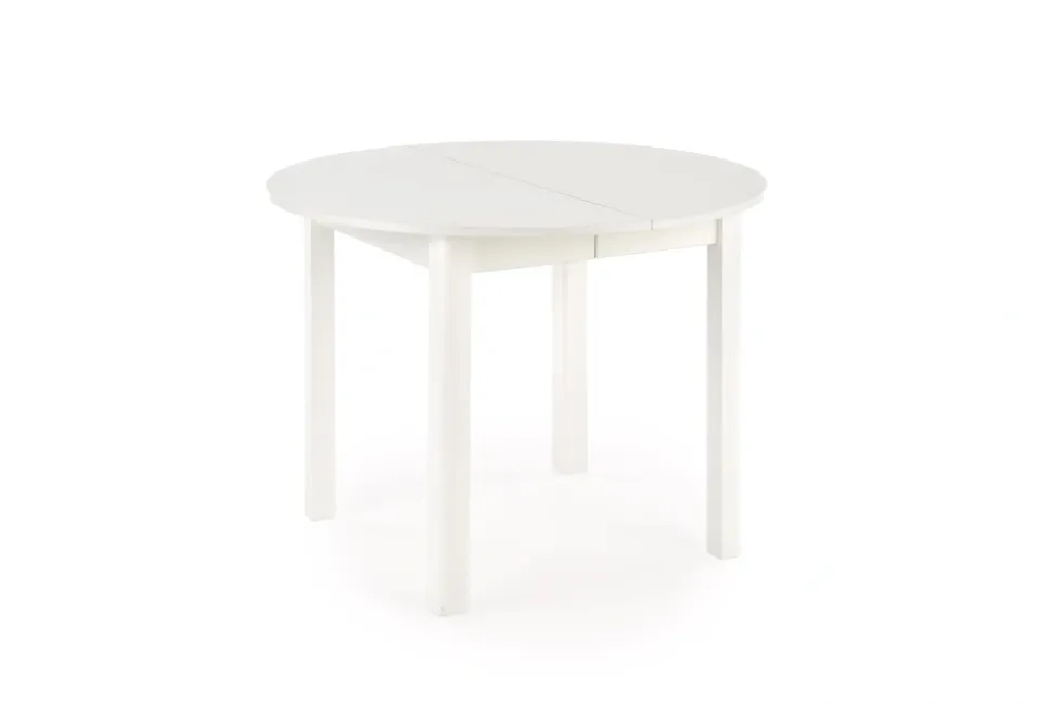 RINGO stół kolor blat - biały, nogi - biały (102-142x102x76 cm) (2p=1szt)1 sztuka