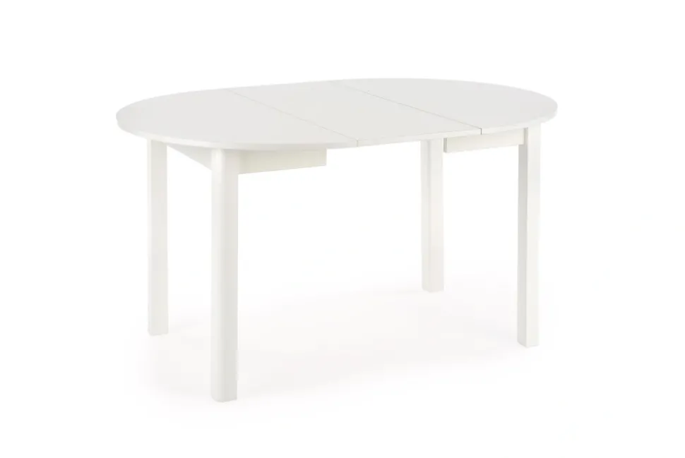 RINGO stół kolor blat - biały, nogi - biały (102-142x102x76 cm) (2p=1szt)1 sztuka