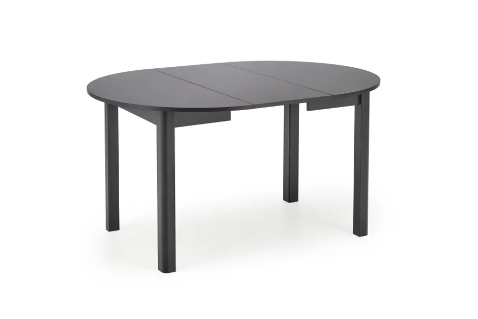 RINGO stół kolor blat czarny, nogi - czarny (102-142x102x76 cm) (2p=1szt)1 sztuka