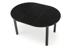 RINGO stół kolor blat czarny, nogi - czarny (102-142x102x76 cm) (2p=1szt)1 sztuka