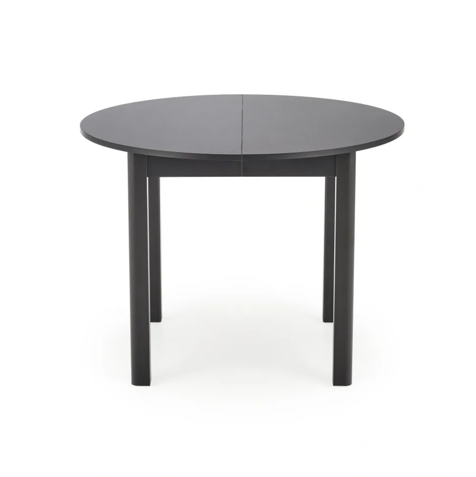 RINGO stół kolor blat czarny, nogi - czarny (102-142x102x76 cm) (2p=1szt)1 sztuka
