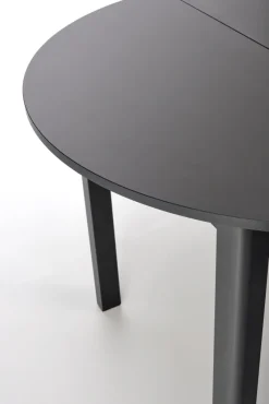 RINGO stół kolor blat czarny, nogi - czarny (102-142x102x76 cm) (2p=1szt)1 sztuka