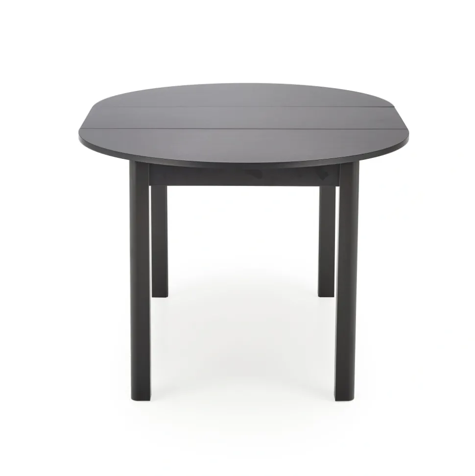 RINGO stół kolor blat czarny, nogi - czarny (102-142x102x76 cm) (2p=1szt)1 sztuka