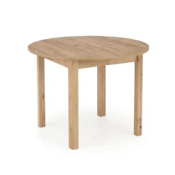 RINGO stół kolor blat dąb craft, nogi - dąb craft (102-142x102x76 cm) (2p=1szt)1 sztuka