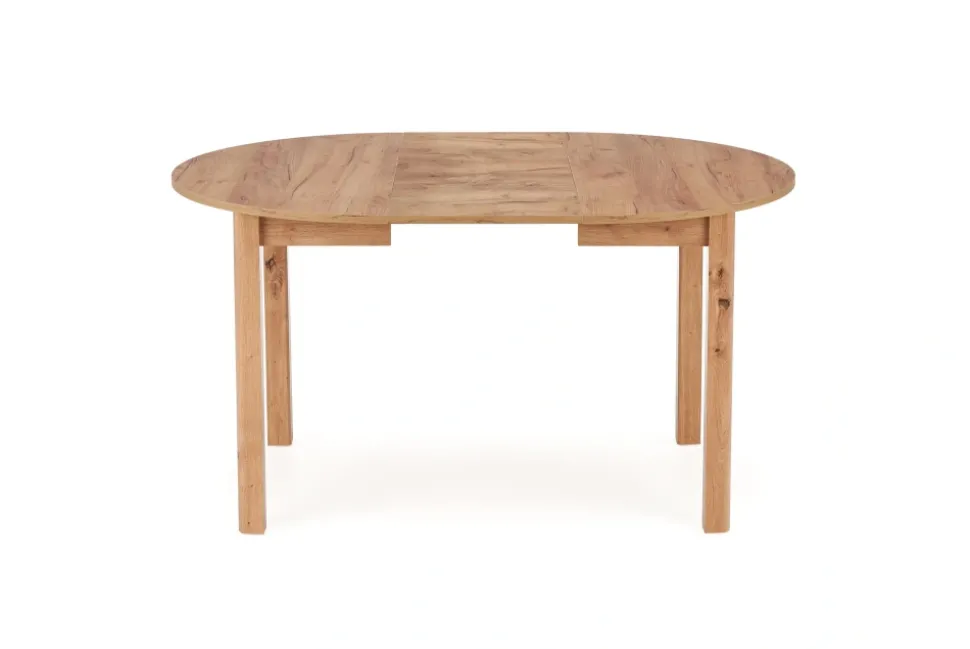 RINGO stół kolor blat dąb craft, nogi - dąb craft (102-142x102x76 cm) (2p=1szt)1 sztuka