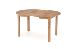 RINGO stół kolor blat dąb craft, nogi - dąb craft (102-142x102x76 cm) (2p=1szt)1 sztuka