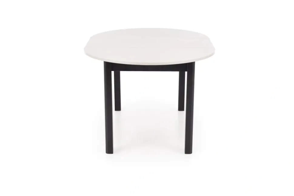 RINGO stół kolor blat kaszmir, nogi - czarny (102-142x102x76 cm) (2p=1szt)1 sztuka